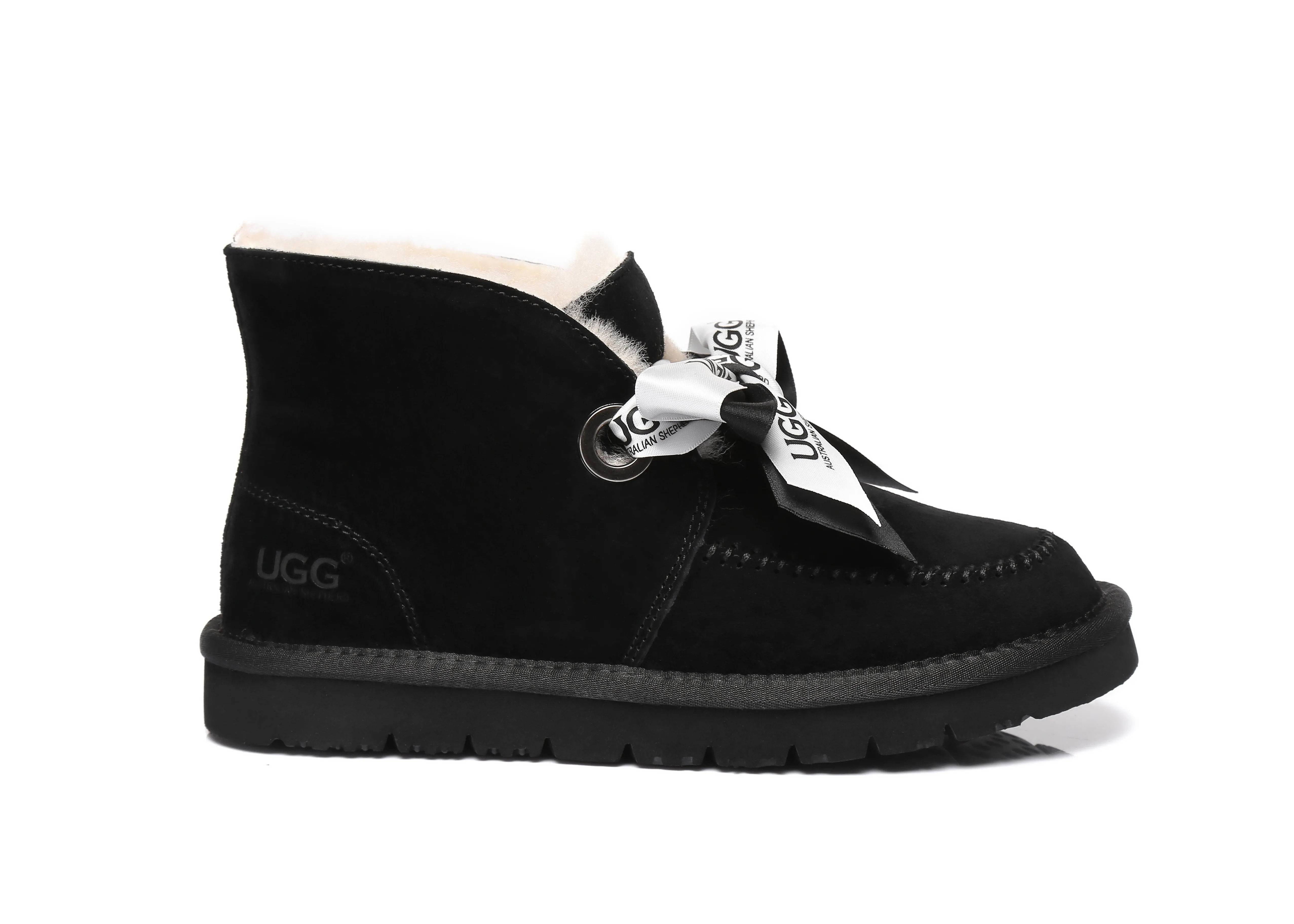 Australian Shepherd® UGG Ribbon Pom Pom Boots Doreen