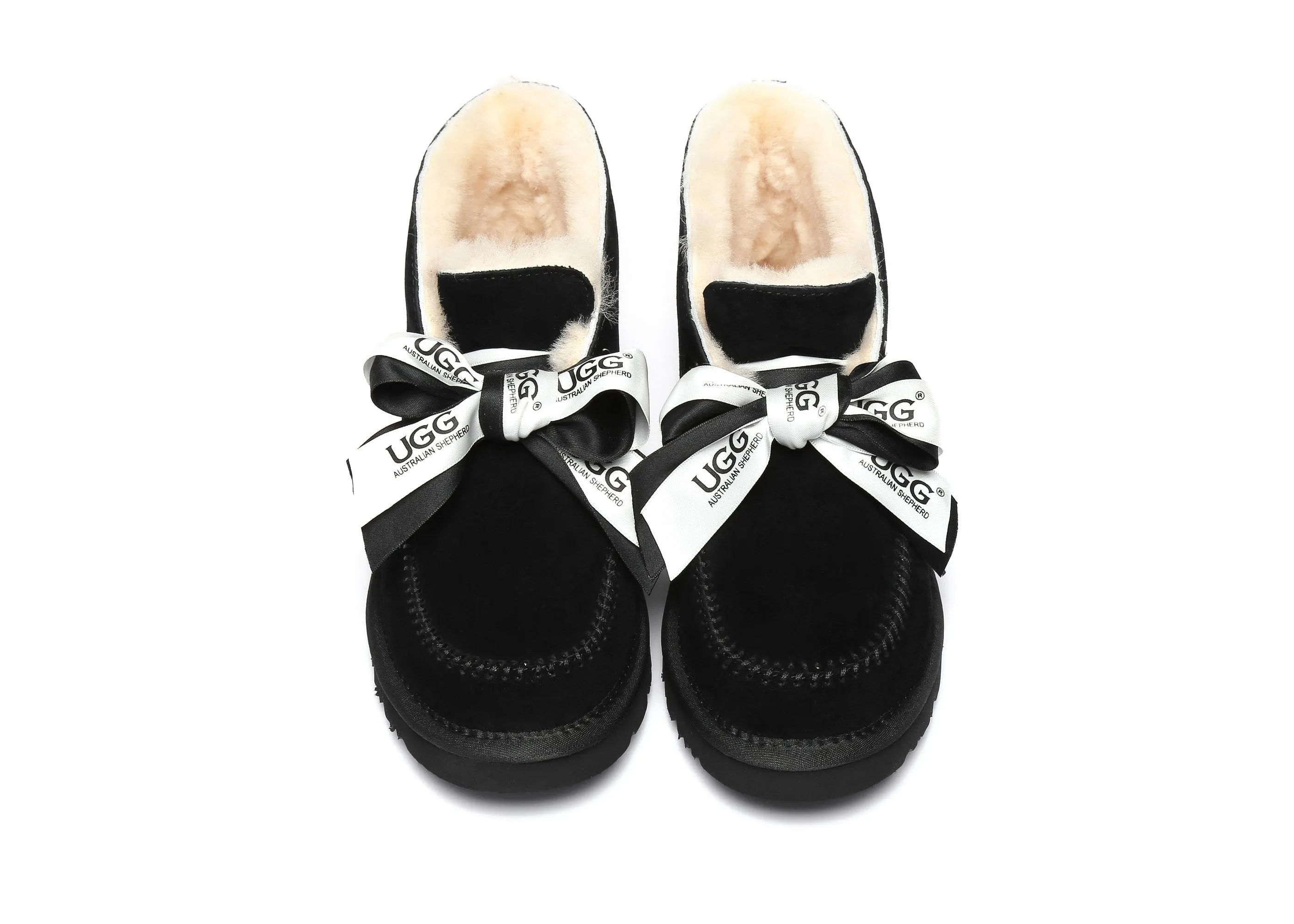 Australian Shepherd® UGG Ribbon Pom Pom Boots Doreen