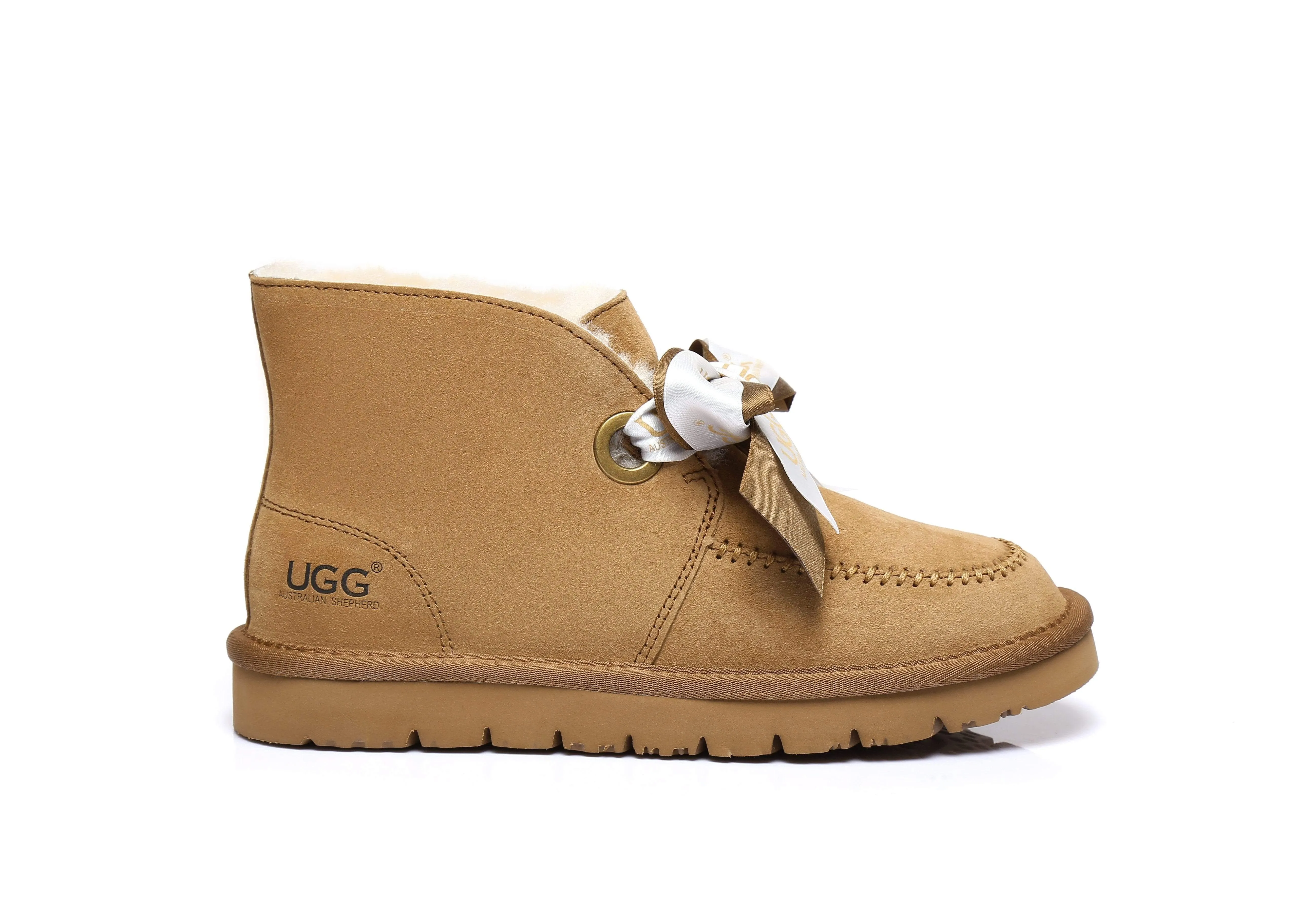 Australian Shepherd® UGG Ribbon Pom Pom Boots Doreen