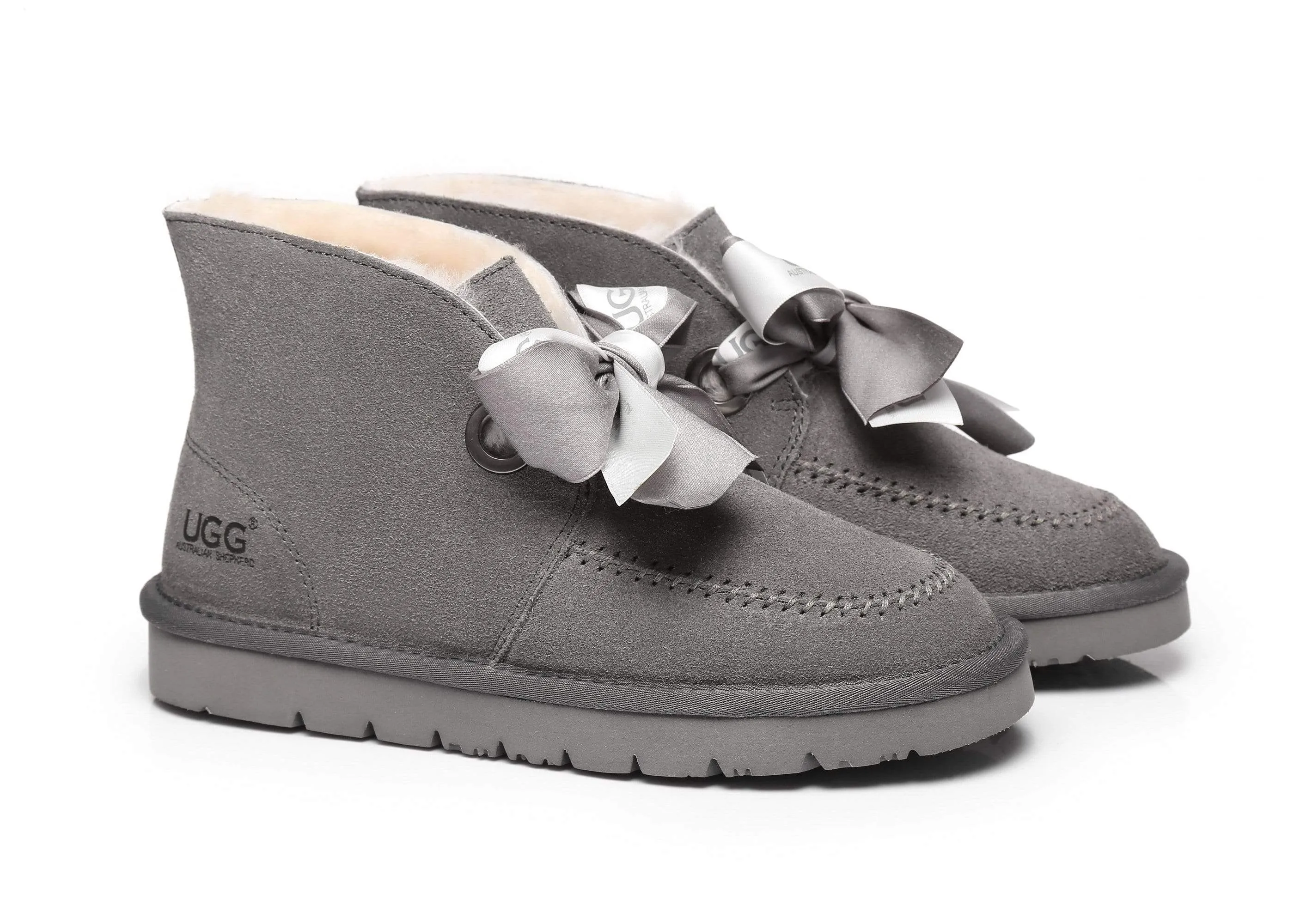 Australian Shepherd® UGG Ribbon Pom Pom Boots Doreen