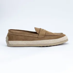 Beige Suede Espadrillis
