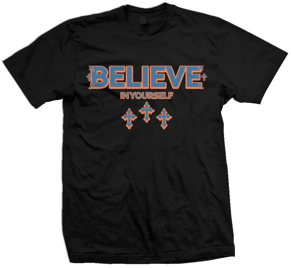 Believe In Yourself, God Did - Black T-Shirt