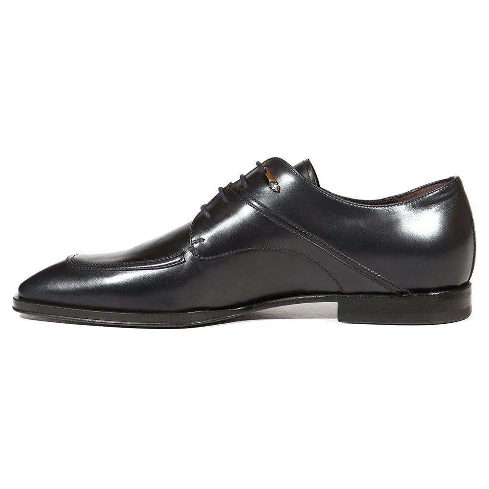 Cesare Paciotti Luxury Italian Men's Designer Shoes Baby Lux Navy Oxfords (CPM5008)