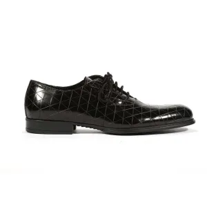 Cesare Paciotti Luxury Italian Men's Oxfords Baio Black SL Designer Shoes (CPM5438)