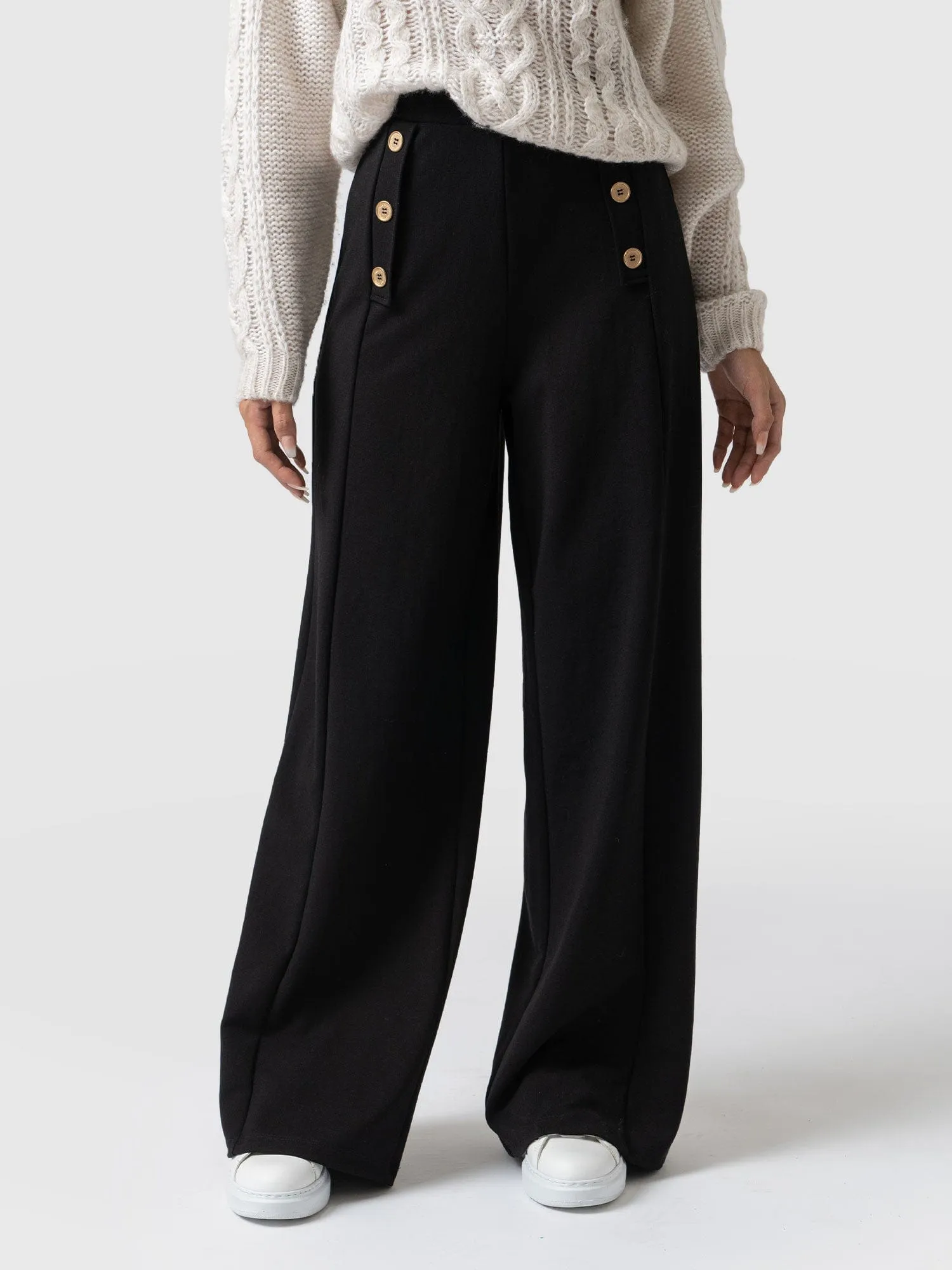 Chelsea Pant - Black Jersey