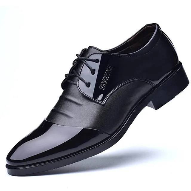 Dance shoes Business Dress Men Shoes New Classic Leather Men'S Suits Shoes Fashion Slip On Dress Shoes Men Oxfords Wedding shoes
