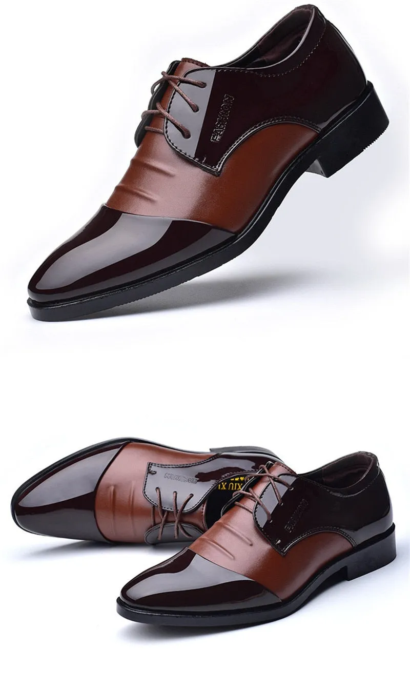 Dance shoes Business Dress Men Shoes New Classic Leather Men'S Suits Shoes Fashion Slip On Dress Shoes Men Oxfords Wedding shoes