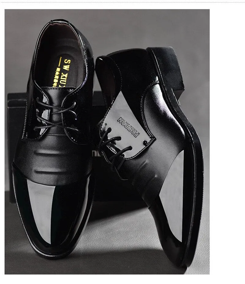 Dance shoes Business Dress Men Shoes New Classic Leather Men'S Suits Shoes Fashion Slip On Dress Shoes Men Oxfords Wedding shoes
