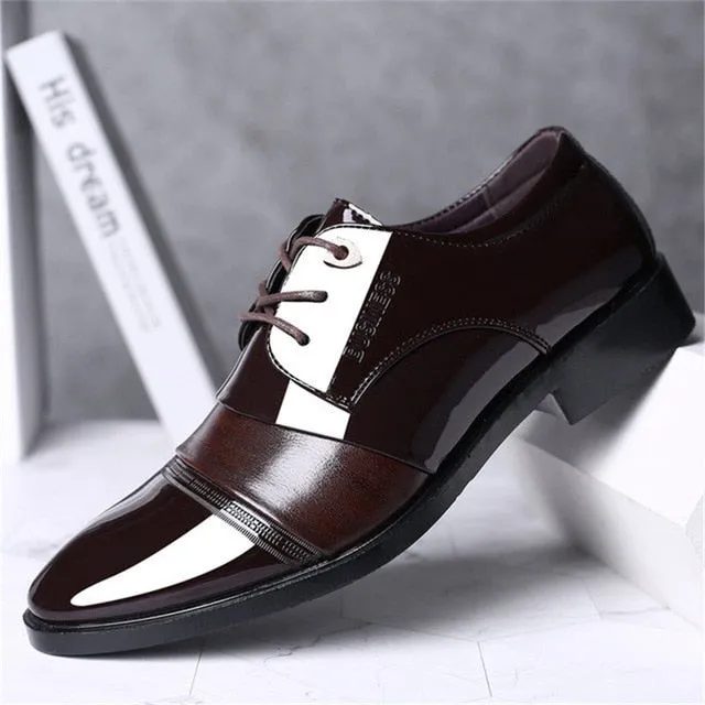 Dance shoes Business Dress Men Shoes New Classic Leather Men'S Suits Shoes Fashion Slip On Dress Shoes Men Oxfords Wedding shoes