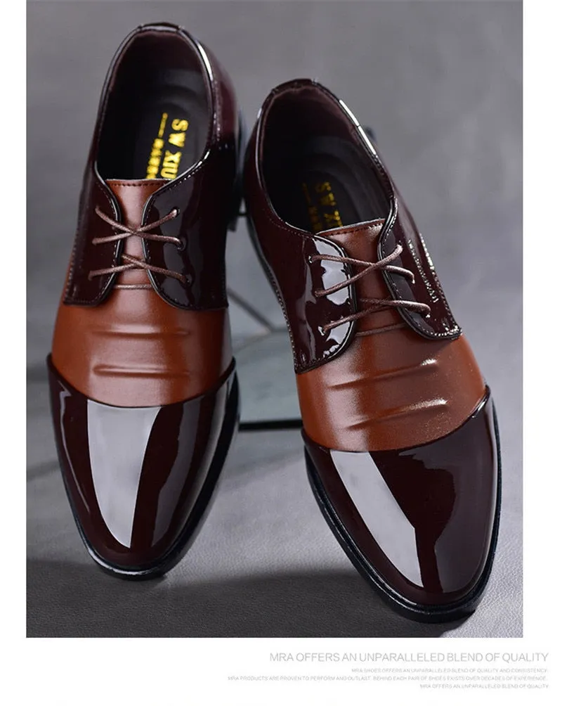 Dance shoes Business Dress Men Shoes New Classic Leather Men'S Suits Shoes Fashion Slip On Dress Shoes Men Oxfords Wedding shoes