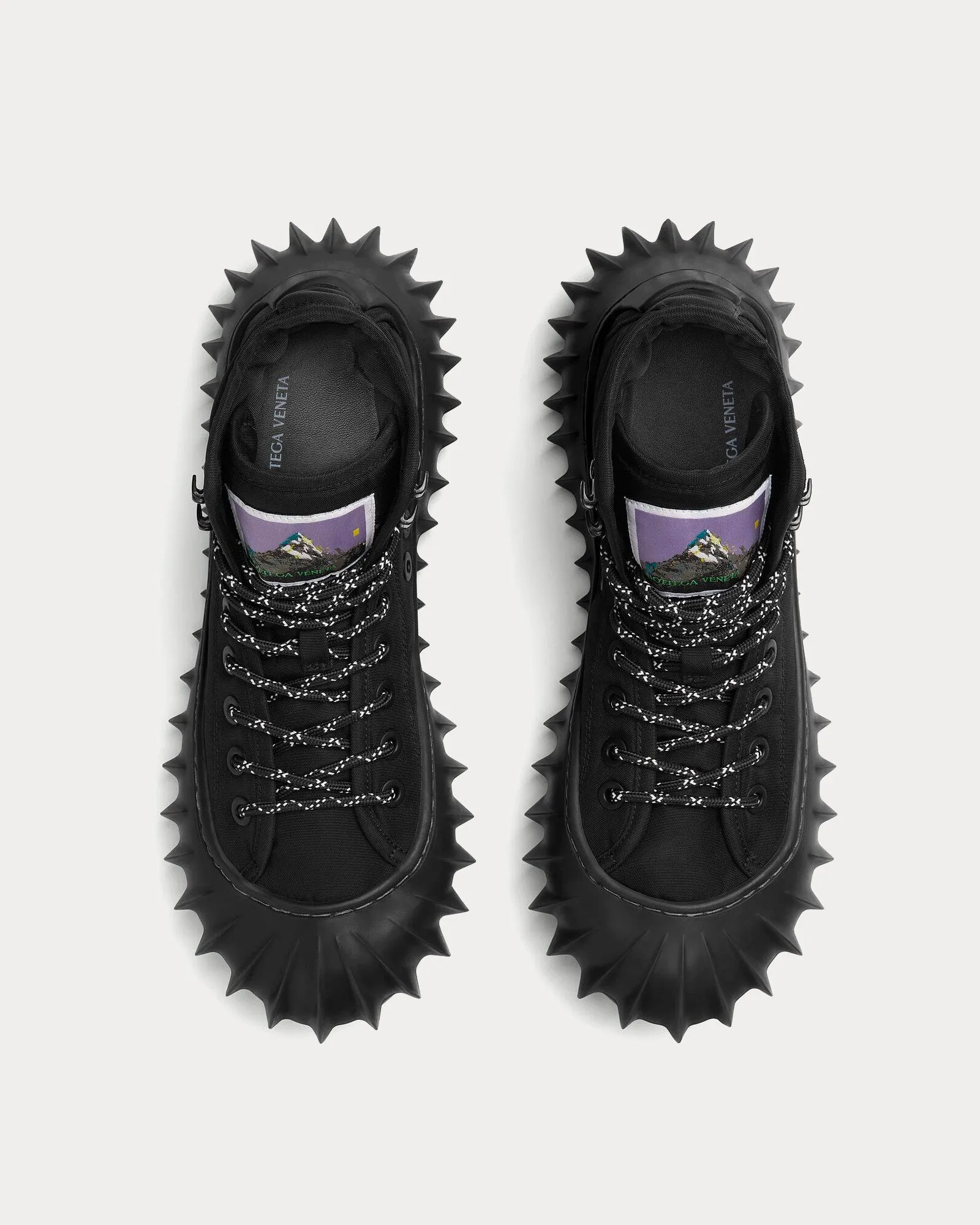 Denver Black High Top Sneakers