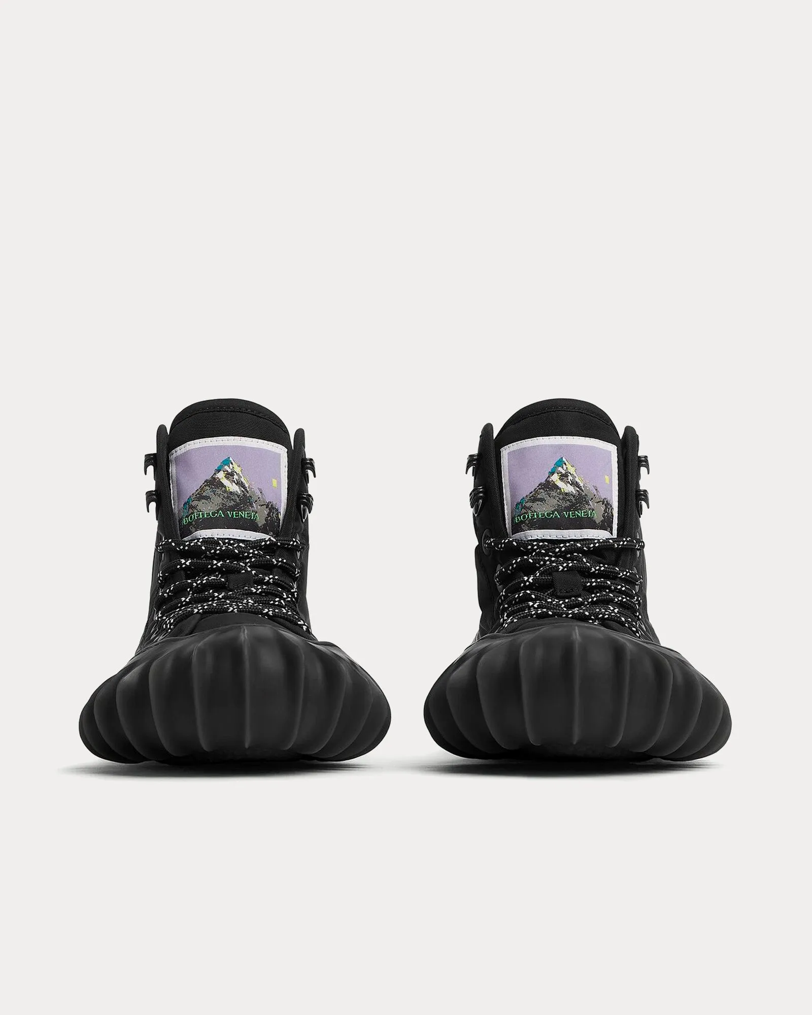 Denver Black High Top Sneakers