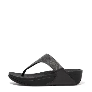 Fitflop Women's Lulu Glitz Toe Post Sandal