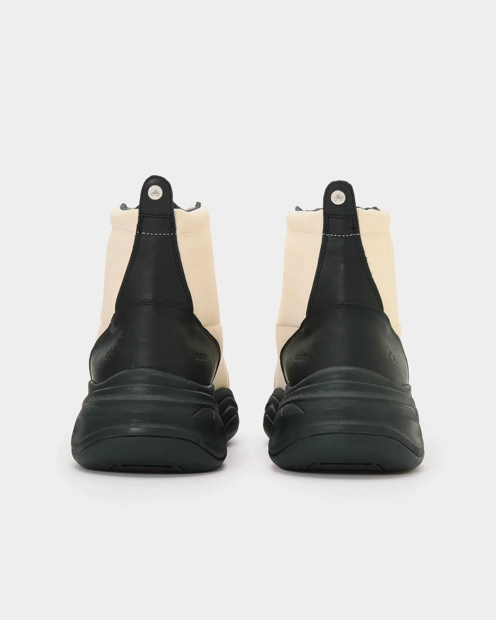 Flare Beige High Top Sneakers