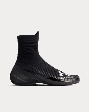 Hyper Black / White High Top Sneakers
