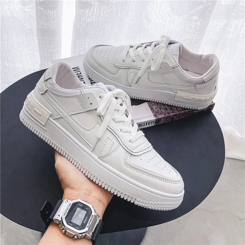 Jinquedai Summer Spring Trendy Cool Street Fashion Style Colour Collage Chic Skate Boarding Sneakers for Men Sporty Shoes for Men