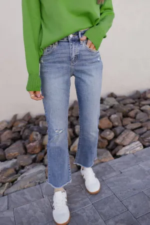 Julie Every Day Denim Cropped Bootcut Jean