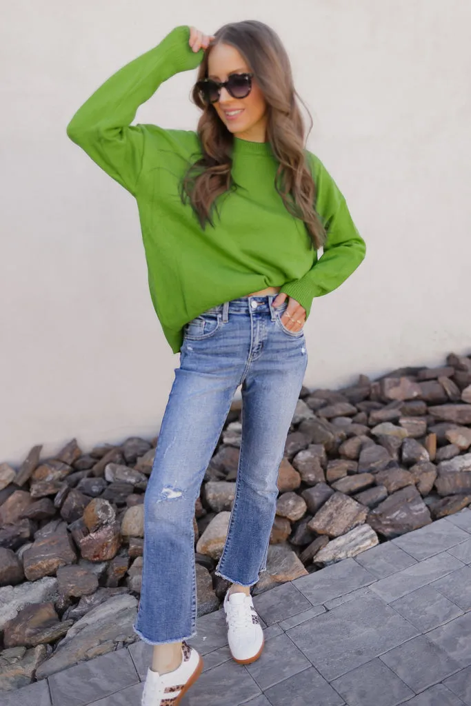 Julie Every Day Denim Cropped Bootcut Jean