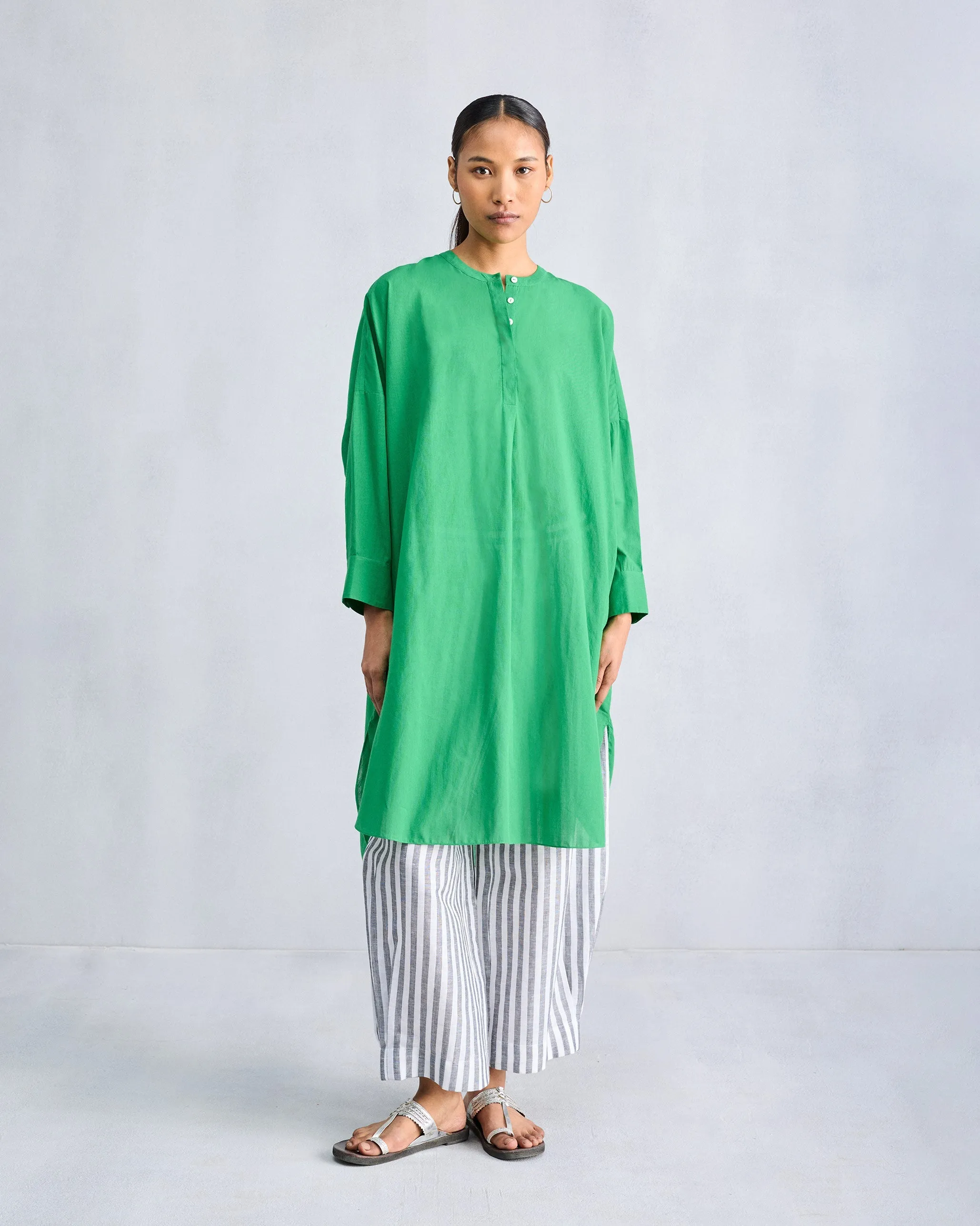 Lazy Sunday Tunic - Green