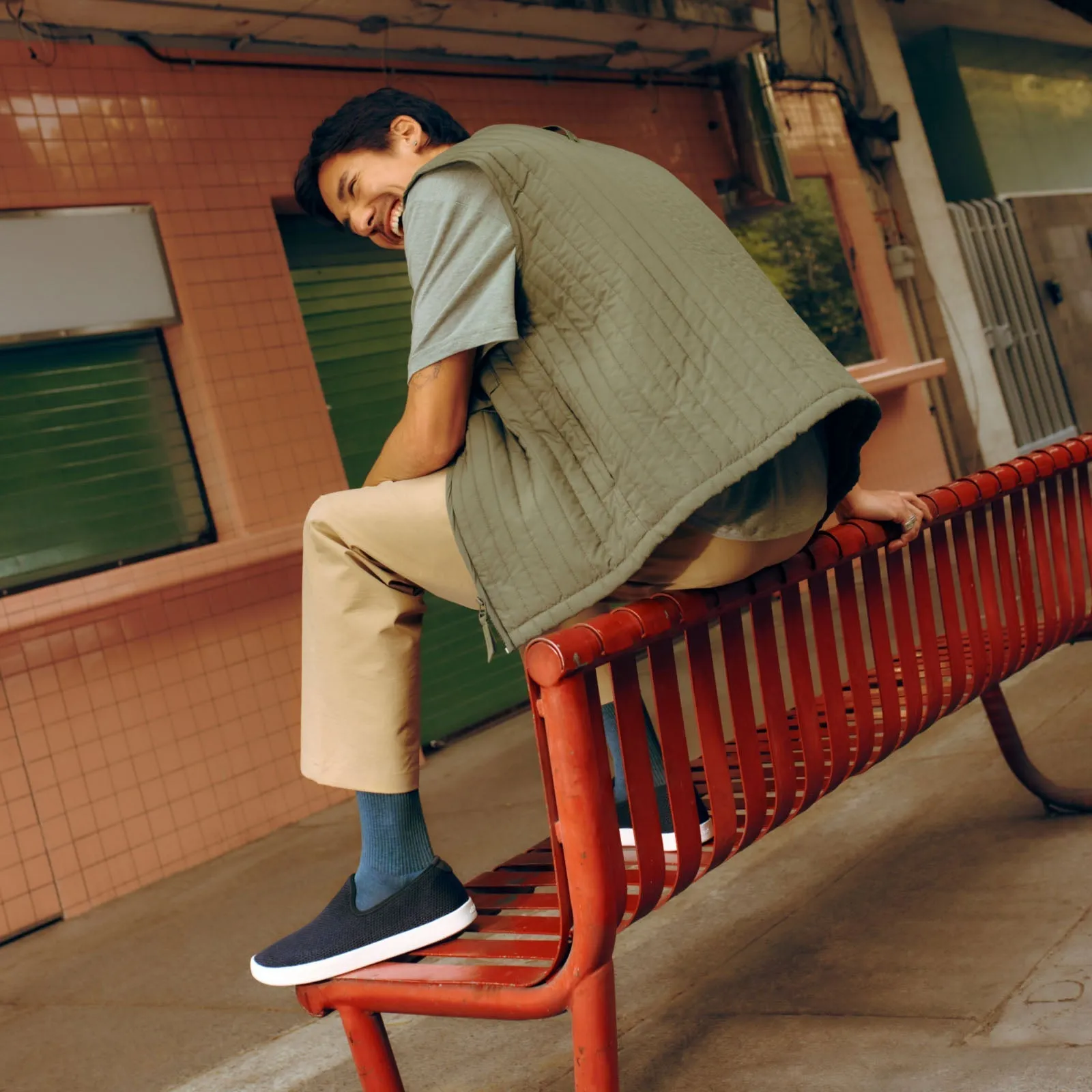 Men's Tree Loungers - Navy Night (White Sole)