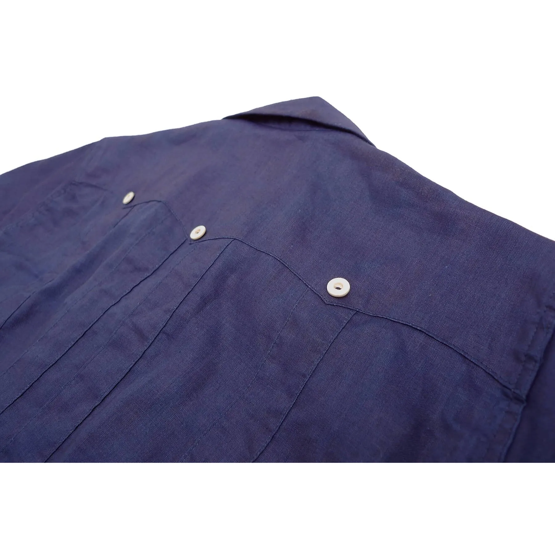 Meridana Shirt - Indigo Linen - Warehouse