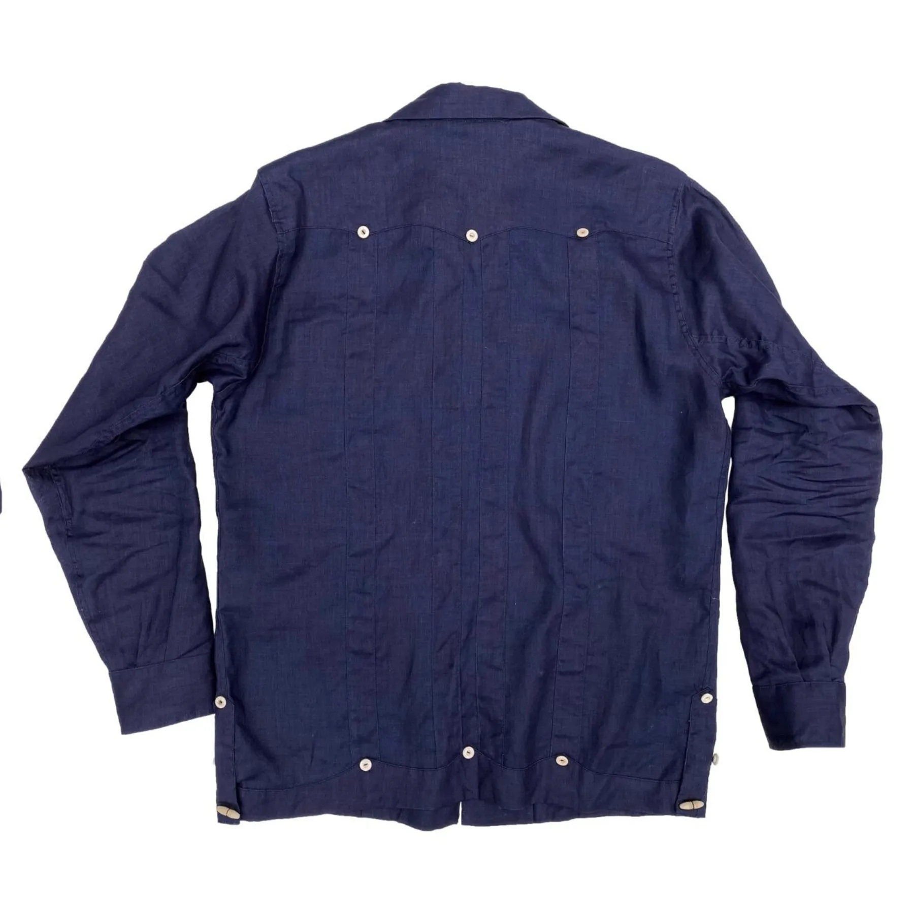 Meridana Shirt - Indigo Linen - Warehouse