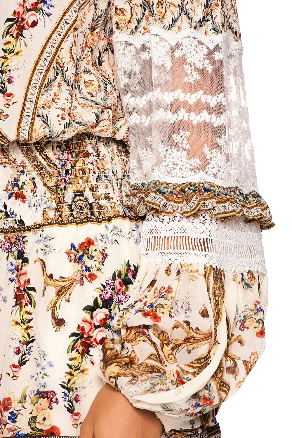 Off Shoulder Short Dress- Olympe Ode