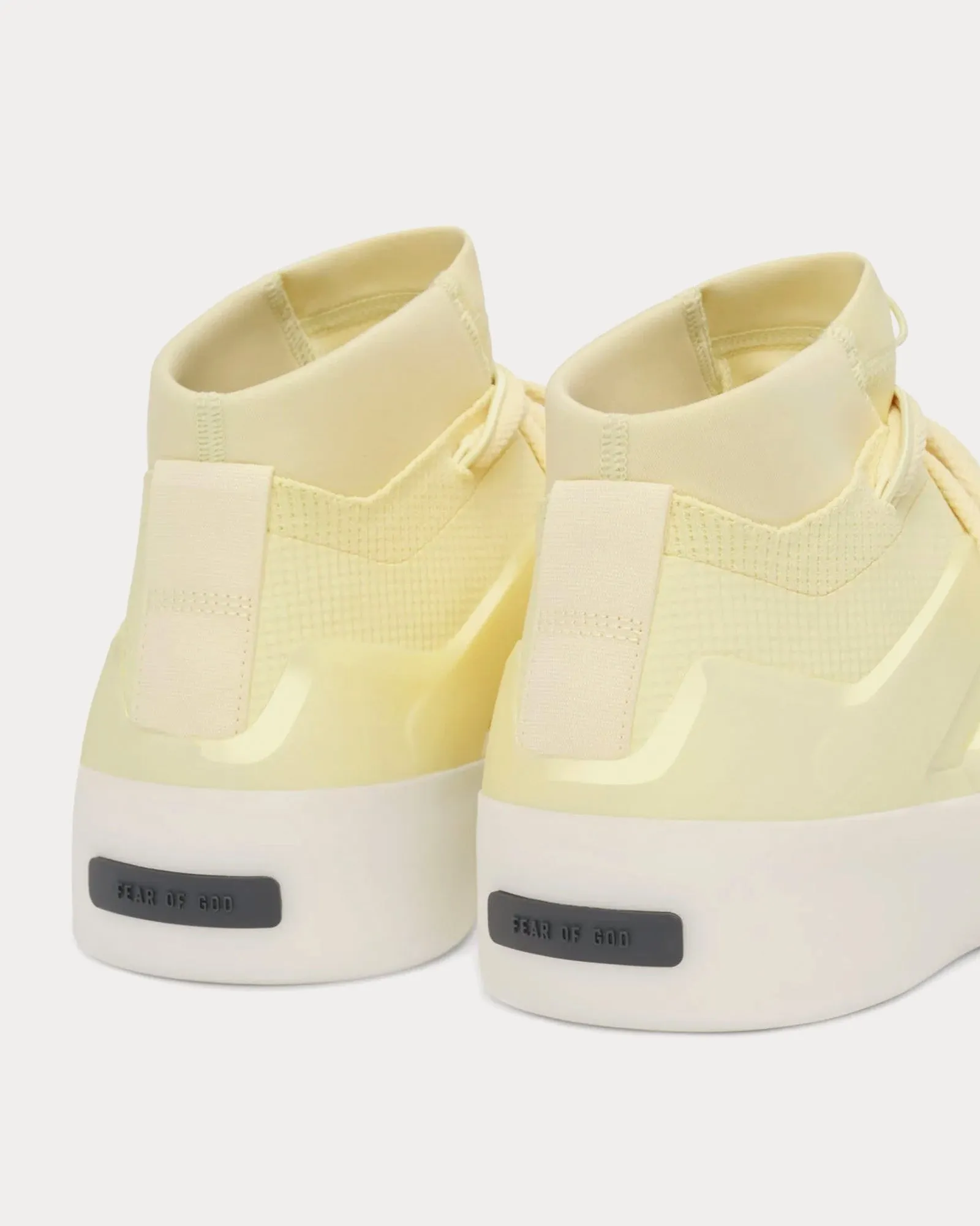 One Model Sand / Coral High Top Sneakers