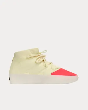 One Model Sand / Coral High Top Sneakers