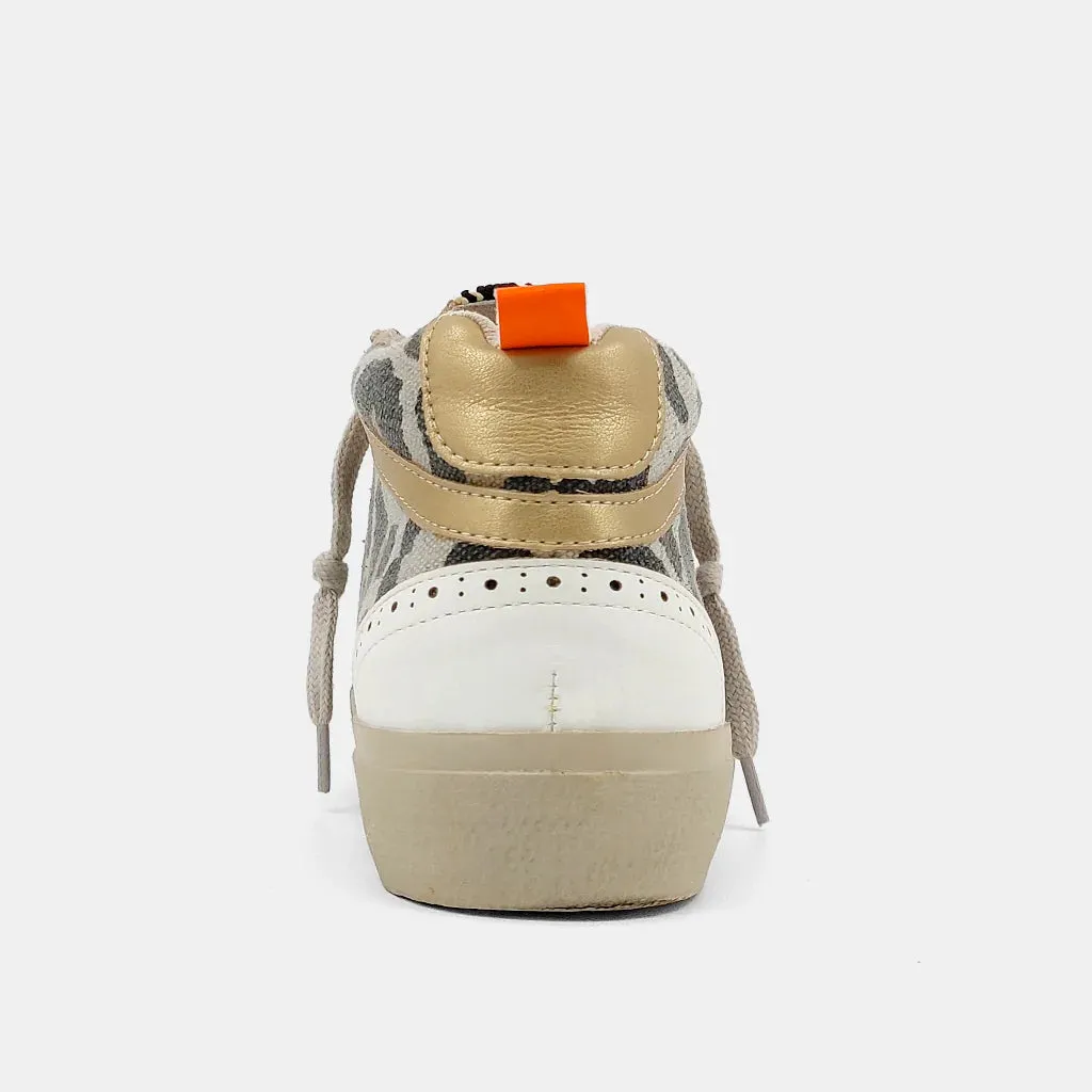 Paulina Leopard High Top Shoe