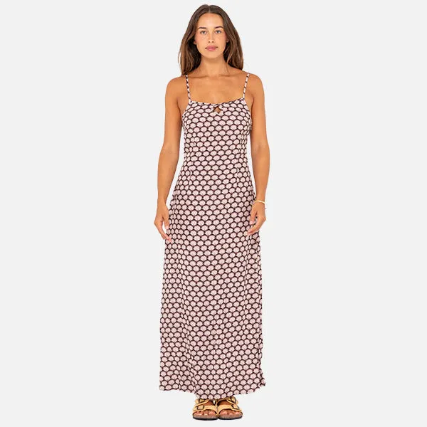 Rusty Sorrento Maxi Dress - Tuscan Brown