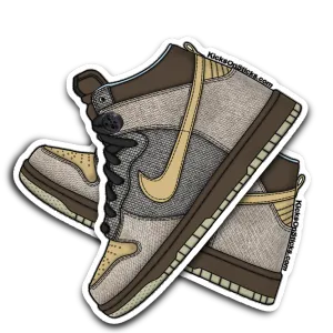 SB Dunk High "Coraline" Sneaker Sticker