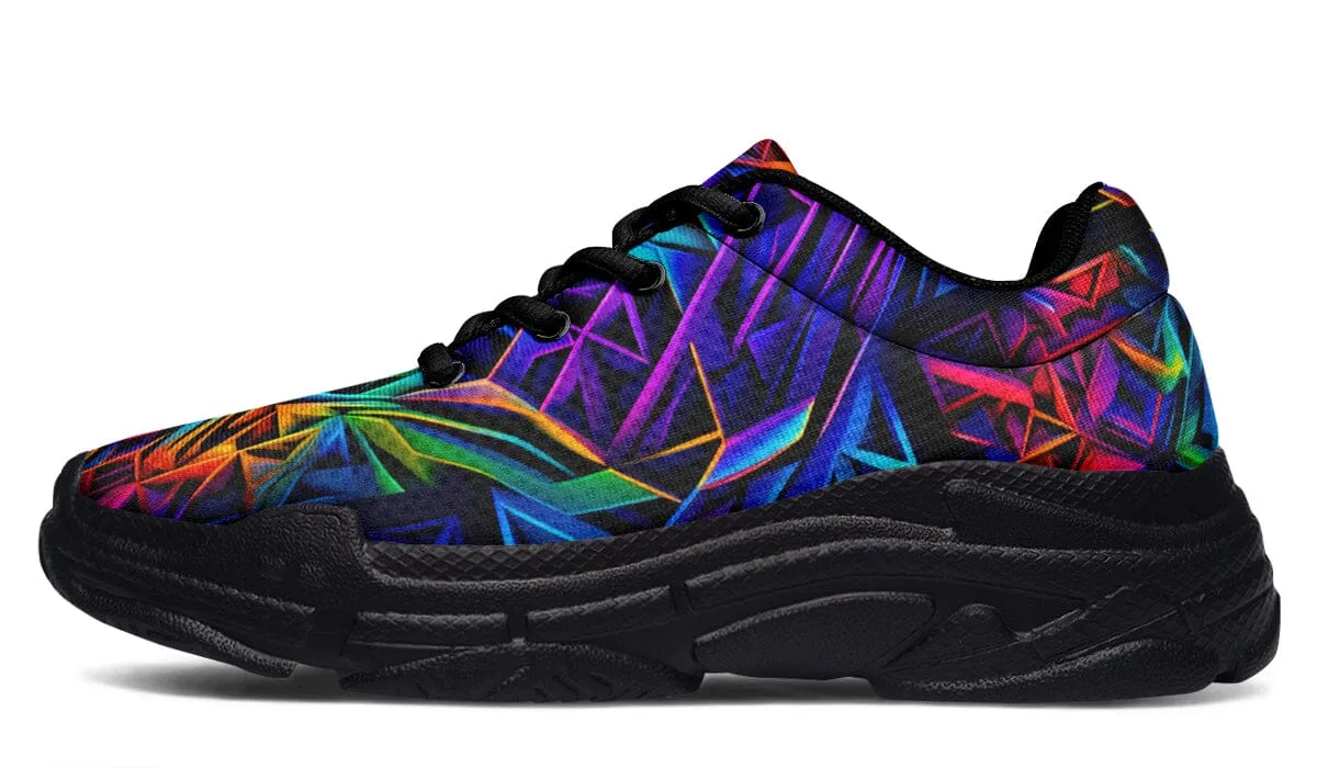 Symmetry Patches Chunky Shoes
