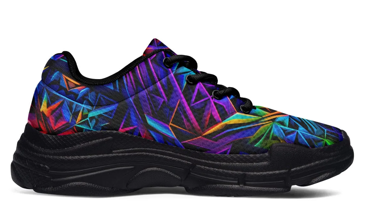 Symmetry Patches Chunky Shoes