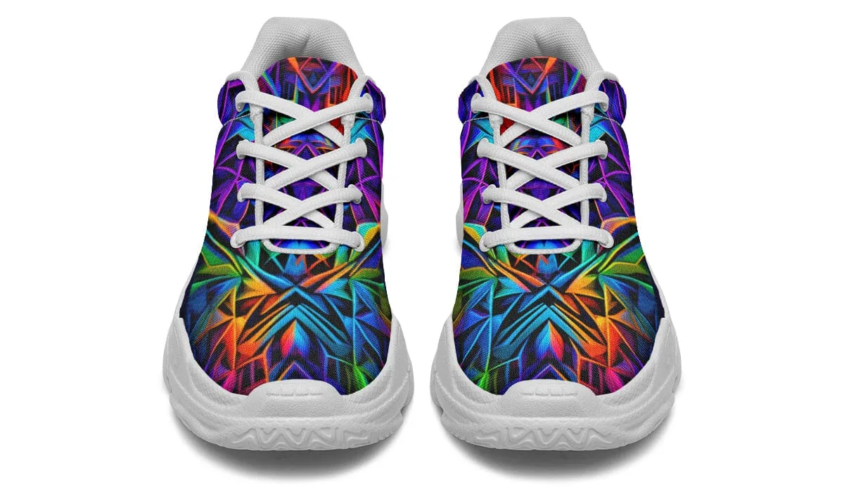 Symmetry Patches Chunky Shoes