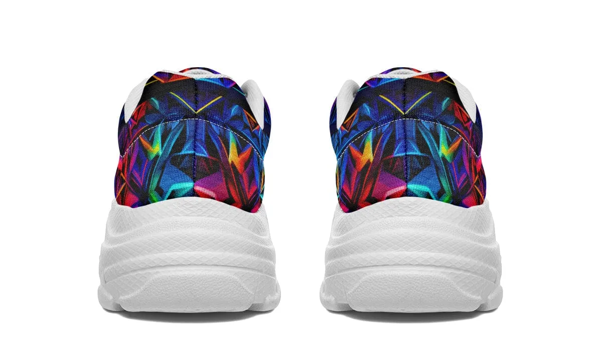 Symmetry Patches Chunky Shoes