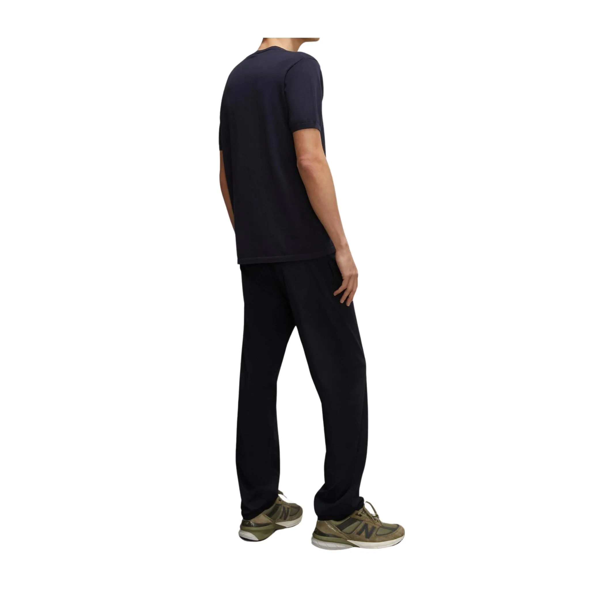 T-shirt Uomo Blu mezza manica