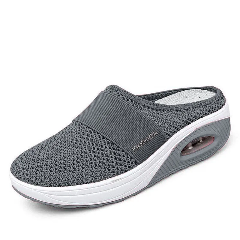 Women Sandals Fashion Wedges Platform Shoes Female Slides Women&#39;s Slippers Breathable Mesh Lightweight Ladies Footwear