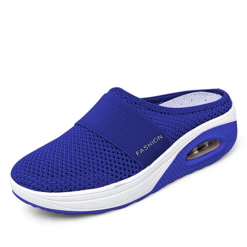 Women Sandals Fashion Wedges Platform Shoes Female Slides Women&#39;s Slippers Breathable Mesh Lightweight Ladies Footwear