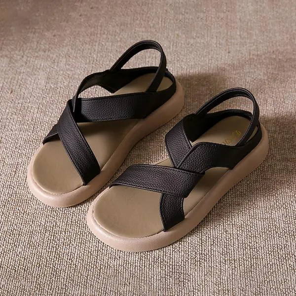 Women’s Casual Round Toe Flat Sandals 13452224S