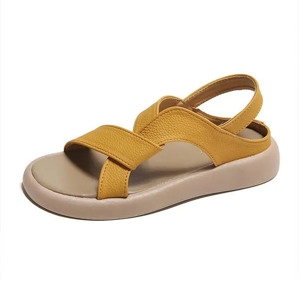 Women’s Casual Round Toe Flat Sandals 13452224S