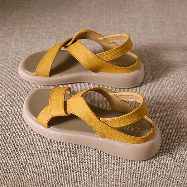 Women’s Casual Round Toe Flat Sandals 13452224S